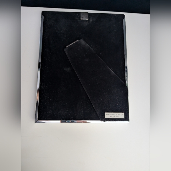 Floral Cutout Silver Photo Frame - Picture 2 of 2